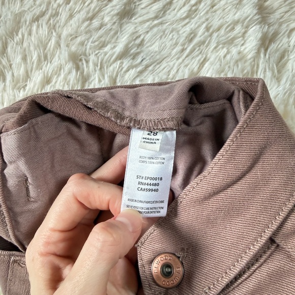 Men's Casual Straight-Leg Work Pants — Dusty Brown - Picture 4 of 5